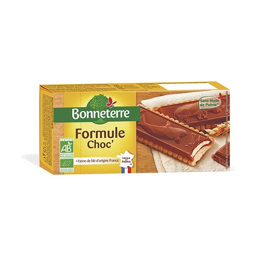 Galletas de Chocolate Rellenas de Leche Bio