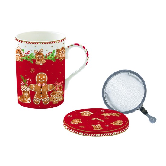 Taza Infusión + Filtro - Navidad Cookie