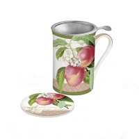 Taza Infusión + Filtro - Melocotón