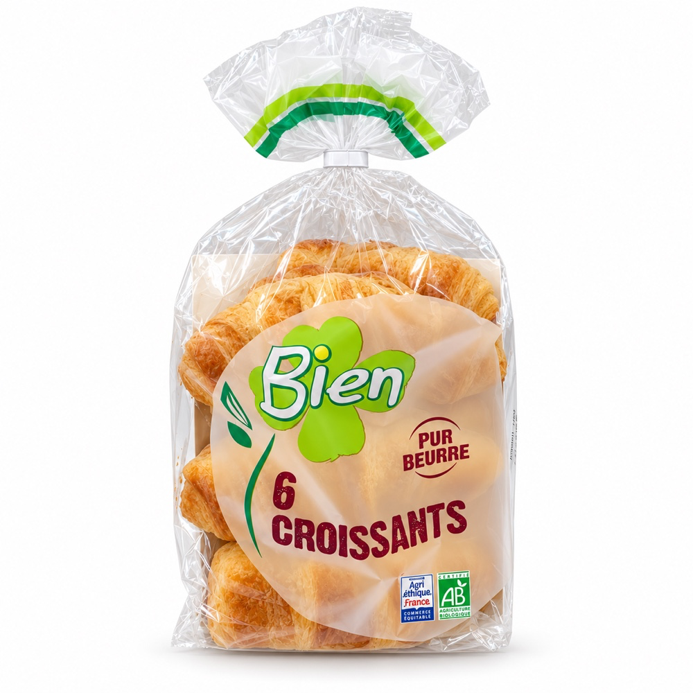 Croissant Bio (6 unidades)