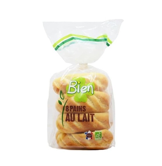Pan de Leche Bio (8 unidades)