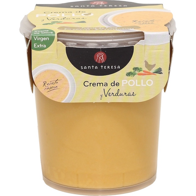 Crema de Pollo con Verduras