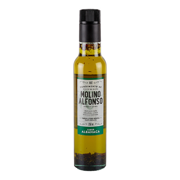 Aceite de Oliva con Albahaca