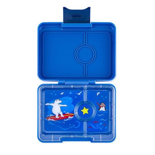 Tartera Oso Polar Azul - Yumbox Snack 3C