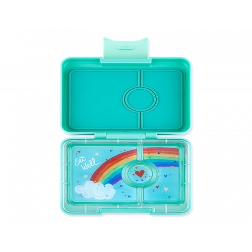 Tartera Arcoíris Aqua - Yumbox Snack 3C