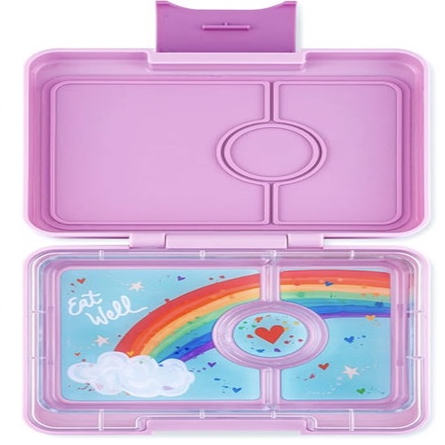Tartera Arcoíris Morado - Yumbox Snack 3C