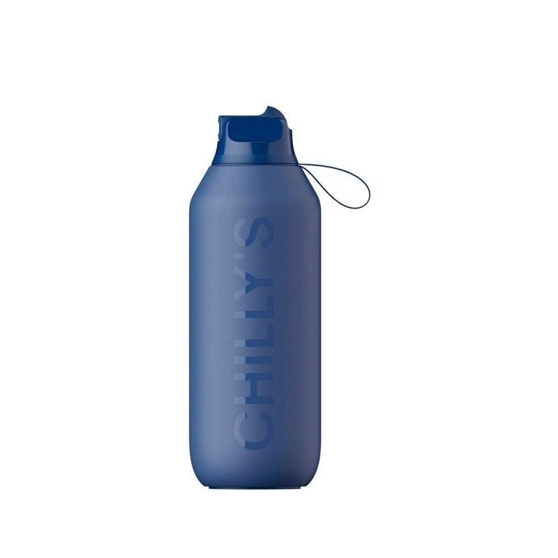 Botella Chilly’s Acero Sport Serie 2 Flip 500ml - Azul Ballena