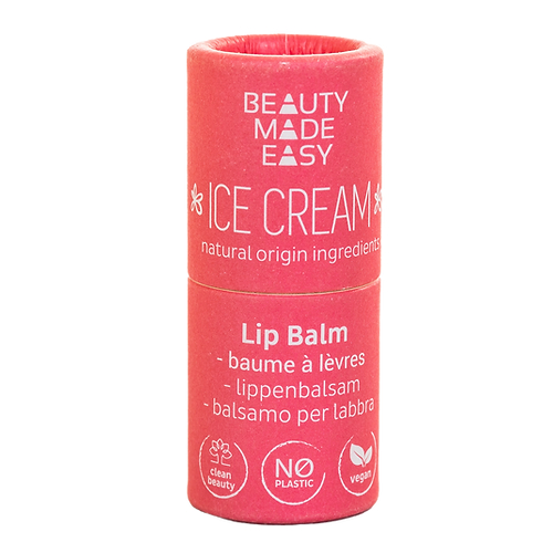 Bálsamo Labial No Plastic Bio - Helado