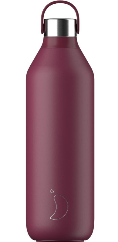 Botella Chilly’s Series 2 de 1 L - Granate