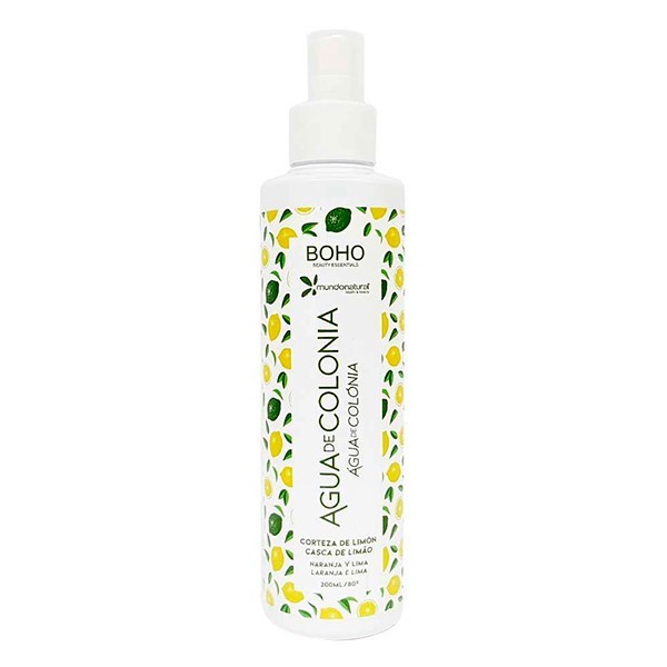 Agua de Colonia Desinfectante Grande 200ML - Corteza de Limón Naranja y Lima