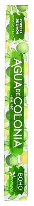 Agua de Colonia Desinfectante Pequeña 18ML - Corteza de Limón Naranja y Lima