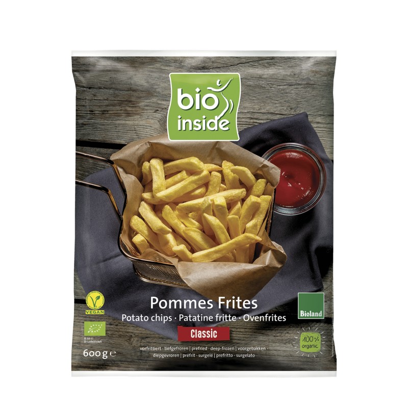 Patatas fritas Congeladas Corte Fino Bio
