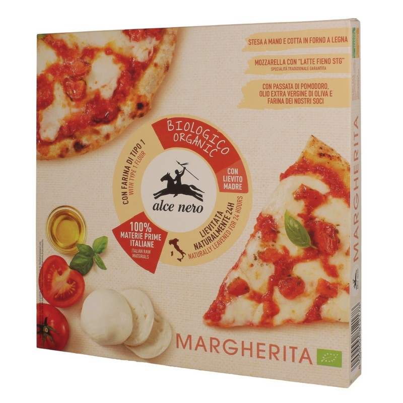Pizza Margarita Congelada Bio