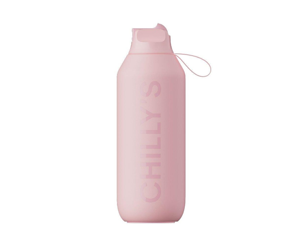 Botella Chilly’s Acero Sport Serie 2 Flip 500ml - Rosa