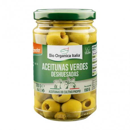 Aceituna Verde Sin Hueso Bio
