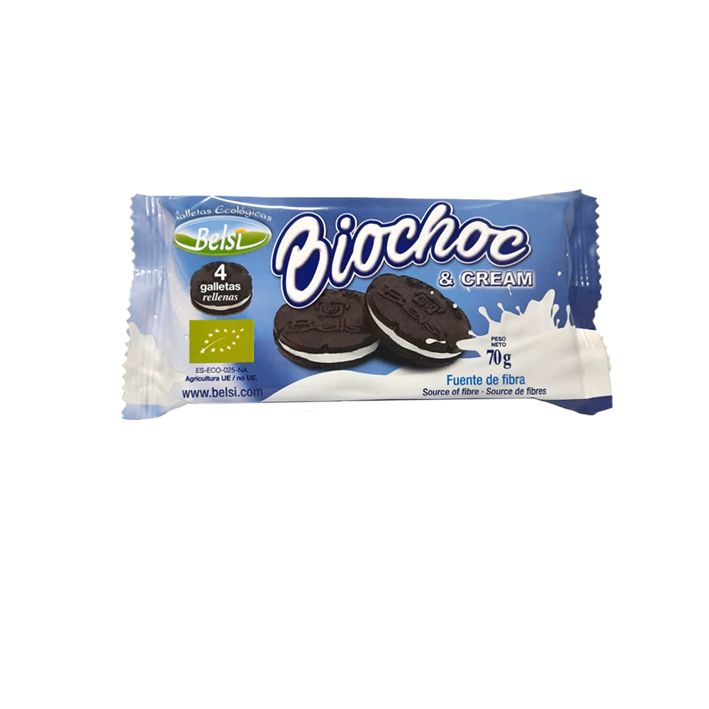 Galletas Biochoc and Crema Bio (4 galletas)