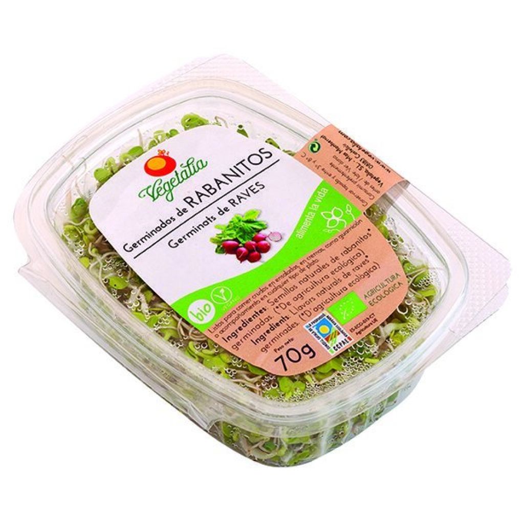 Germinado de Rabanitos Frescos Bio