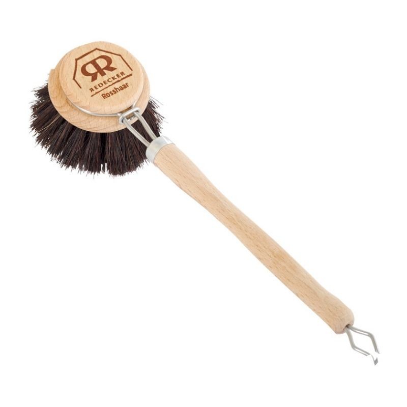 Cepillo suave para fregar platos con palo de madera de Haya