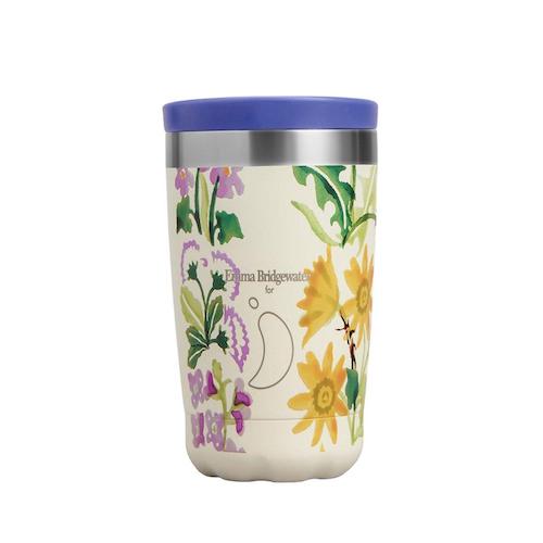 Vaso de Café Acero Inoxidable Chilly’s - Flores Walks 340 ml