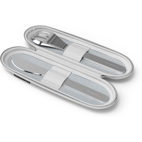 Cubiertos Acero Inoxidable + Funda - Series 3