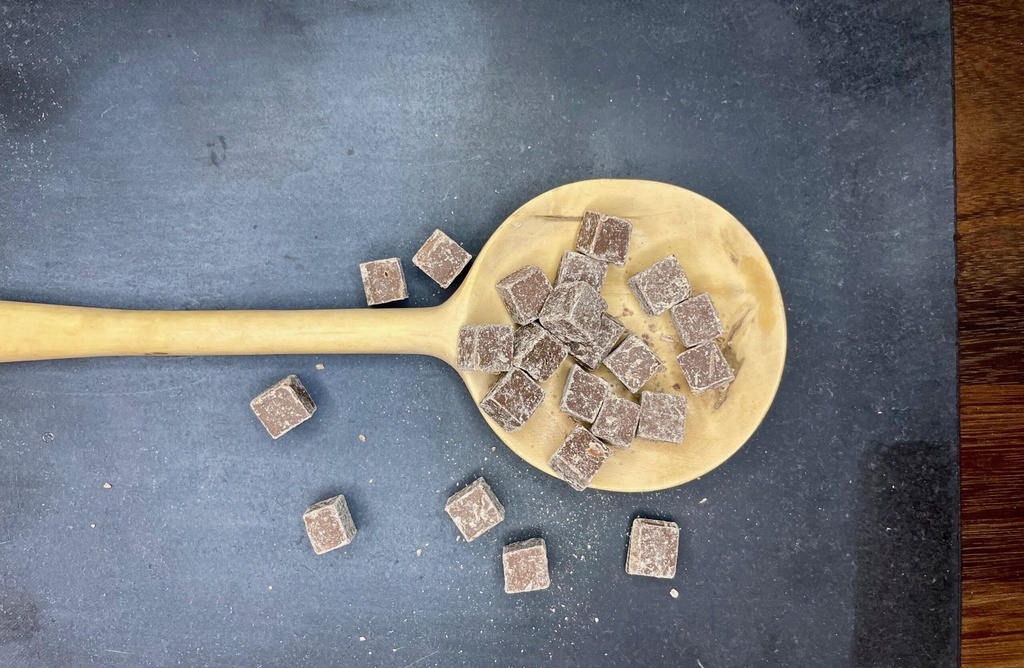 Dados de Chocolate con leche