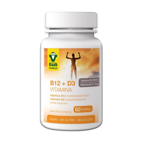Vitamina B12 + D3 + Frutos del Bosque