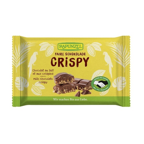 Snack de chocolate Crispy Rapunzel Bio