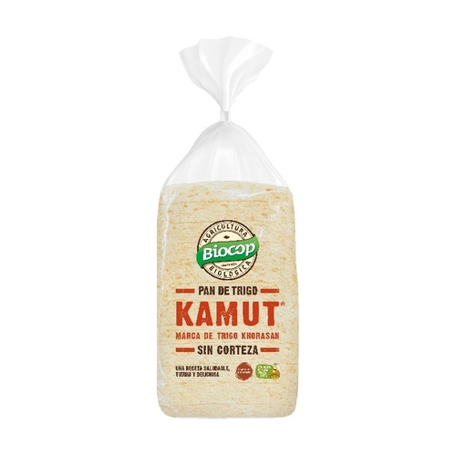 Pan de molde Kamut Sin Corteza Bio