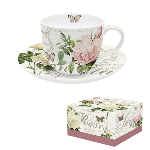 Taza Cup Jardín Botánico- Taza y plato