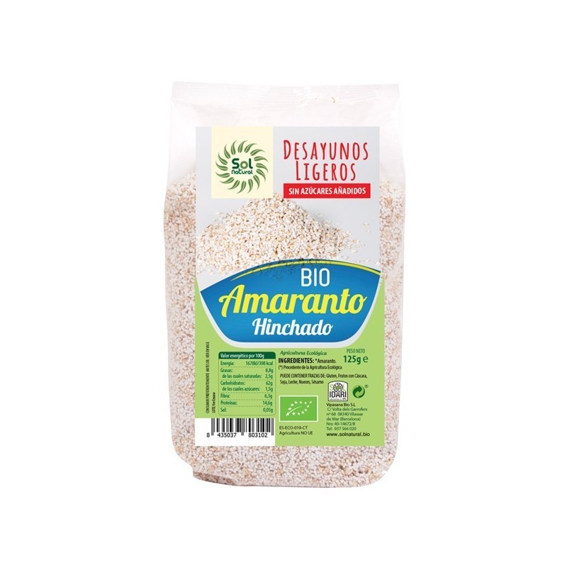 Amaranto Inflado Bio
