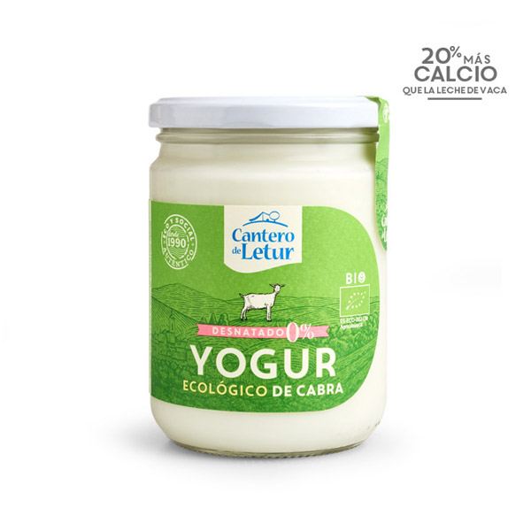 Yogur de Cabra Desnatado Bio 420gr