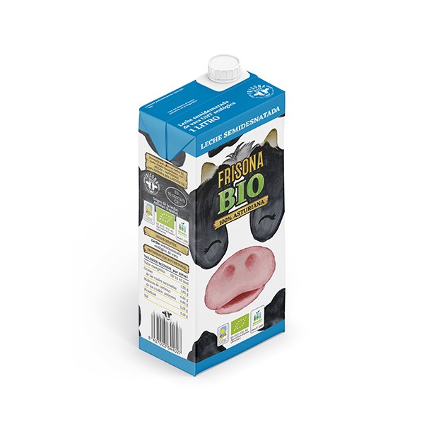 Leche Semidesnatada Bio