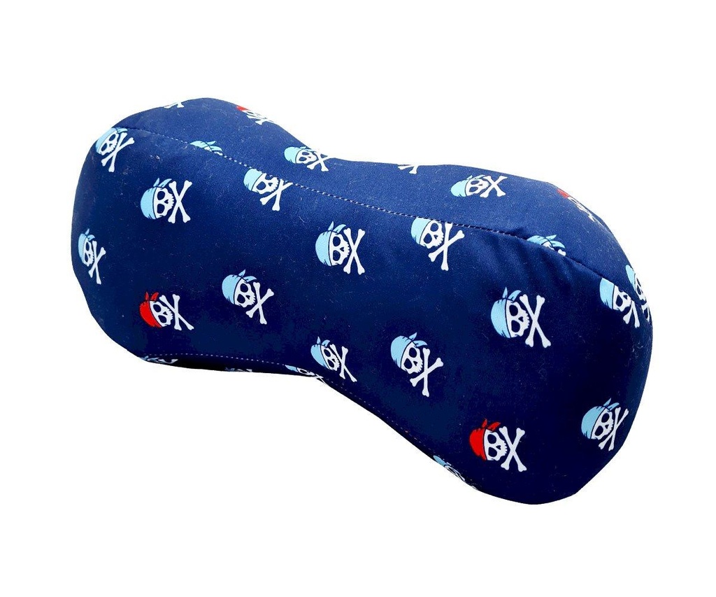 Cojín Cacahuete Dock & Bay - Pirata Azul Marino