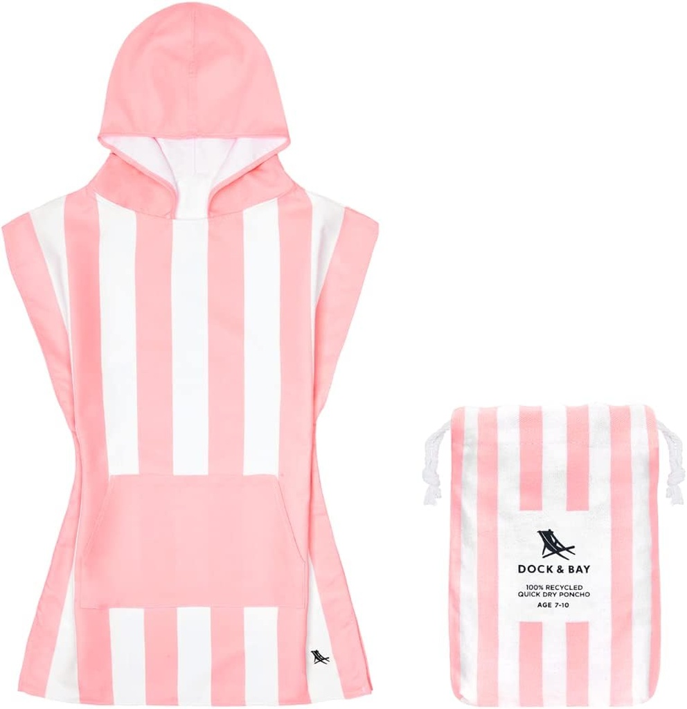 Poncho con Capucha para niños (4-7 años) Dock & Bay
