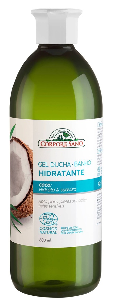 Gel de Ducha Hidratante con extracto de Coco