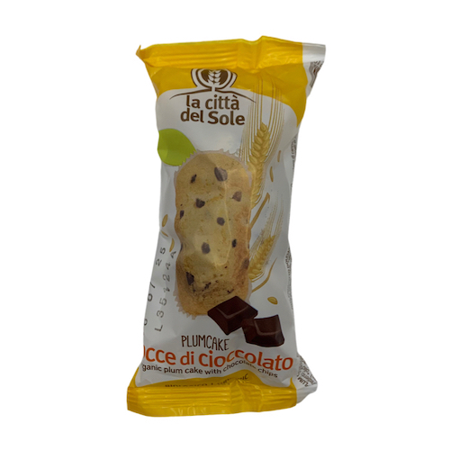 Bizcocho con Pepitas de Chocolate Bio - 1 unidad