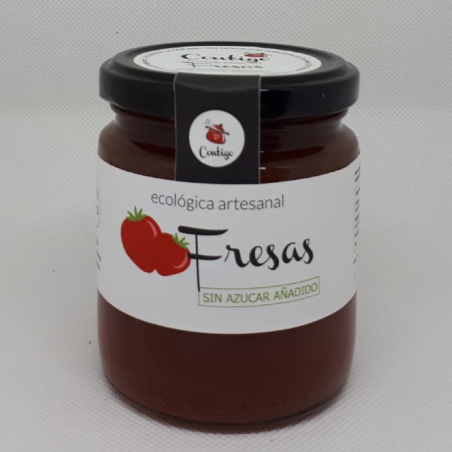 Mermelada de Fresa Sin Azúcar Bio