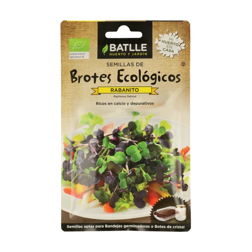 Semillas Brotes Rabanitos Bio
