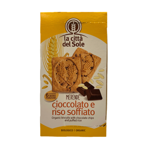 Galletas de Chocolate y Arroz Inflado Bio - Paquete
