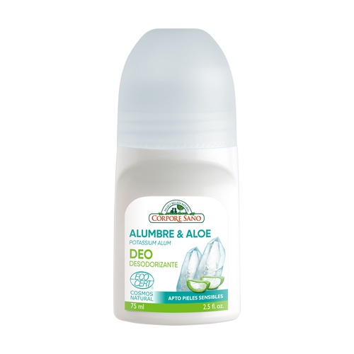 Desodorante Roll-on Alumbre y Aloe Bio