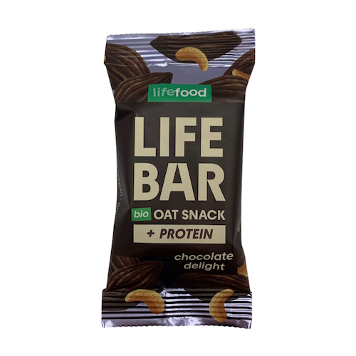 Barrita Proteica con Avena y Chocolate Negro Bio