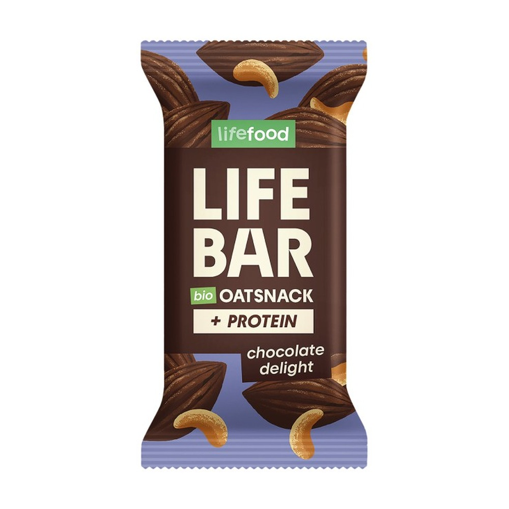 Barrita Proteica de Avena y delicias de Chocolate Bio