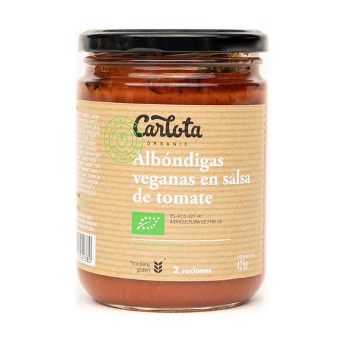 Albóndigas con Tomate Veganas Bio
