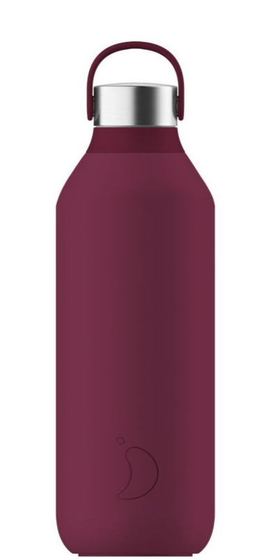 Botella Chilly’s Series 2 de 500ML - Granate
