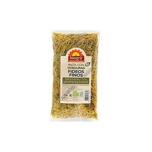 Fideos Finos de Verduras Bio