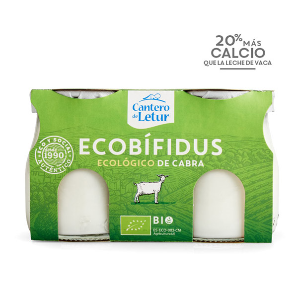 Yogur de Cabra Natural Bio (2 unidades)