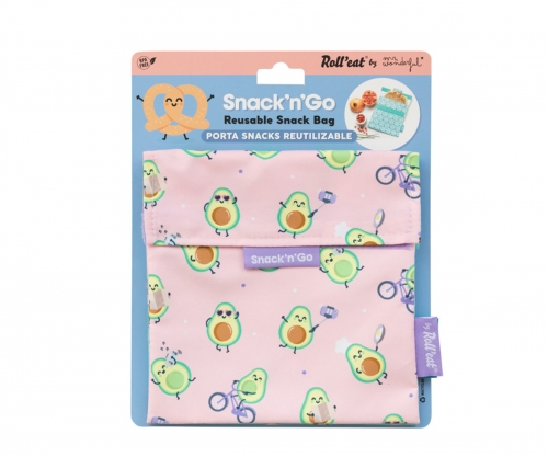 Porta Alimentos Snack n'Go Wonder Aguacate Bio
