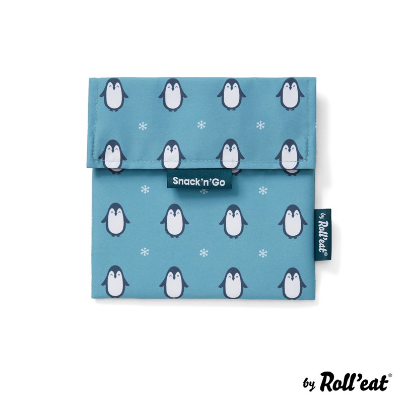 Porta Alimentos Snack n'Go Pingüinos Bio