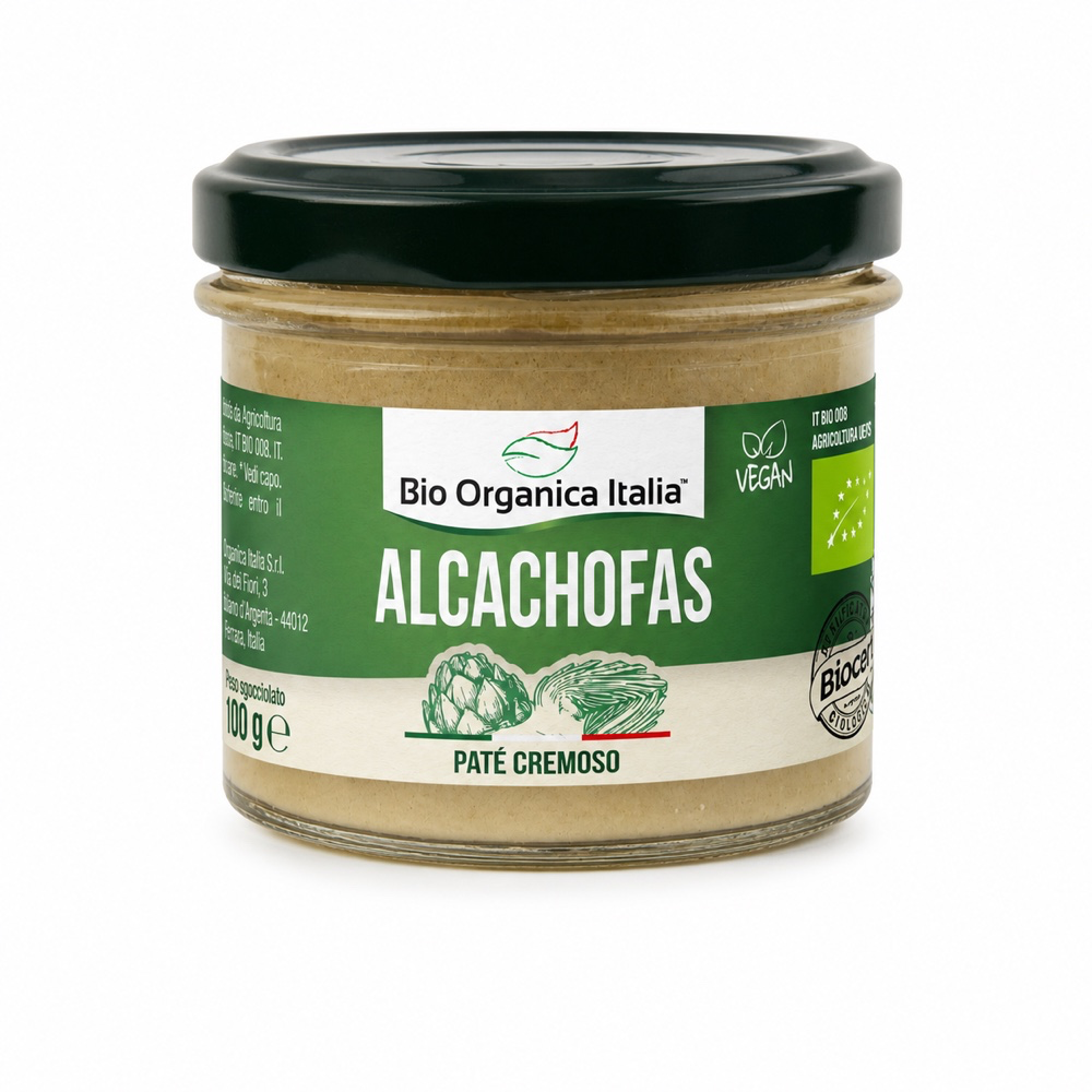 Paté Vegetal de Alcachofas Bio