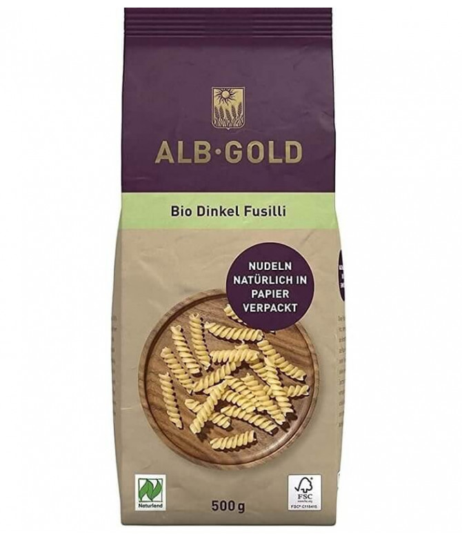 Fusilli de Espelta Bio